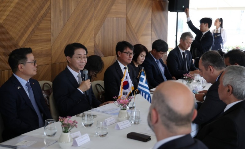 조정식 국회의장 주최 한·그리스 경제협력 오찬 간담회(사진=연합뉴스)