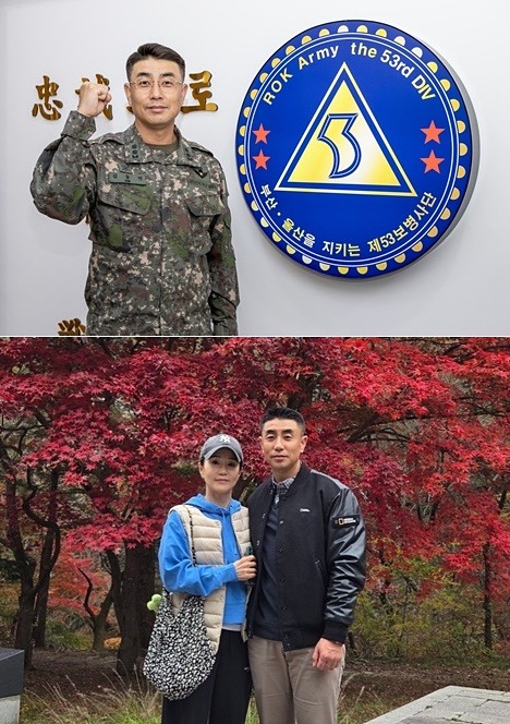 육군 제53보병사단 김동연 중령과 조혜연 부부.(제공=53사단)