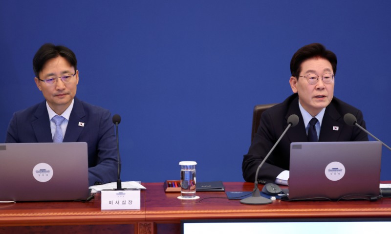 이재명 대통령, 수석보좌관회의 발언(사진=연합뉴스)