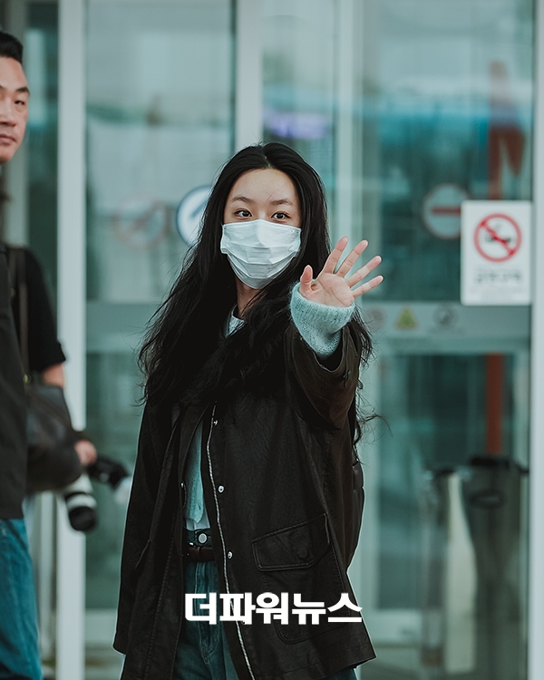 혜리, 인천국제공항 출국
