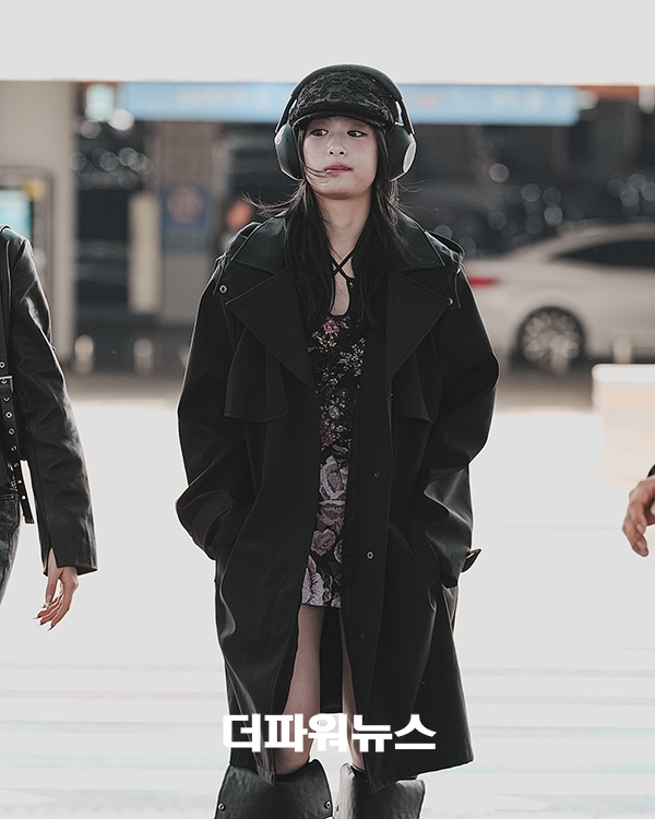 베이비몬스터 아현, 인천국제공항 출국