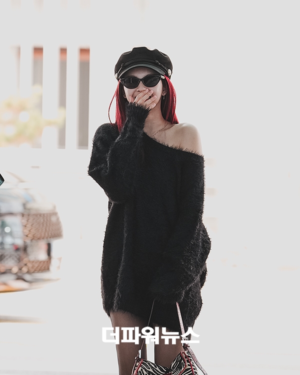 베이비몬스터 치키타, 인천국제공항 출국