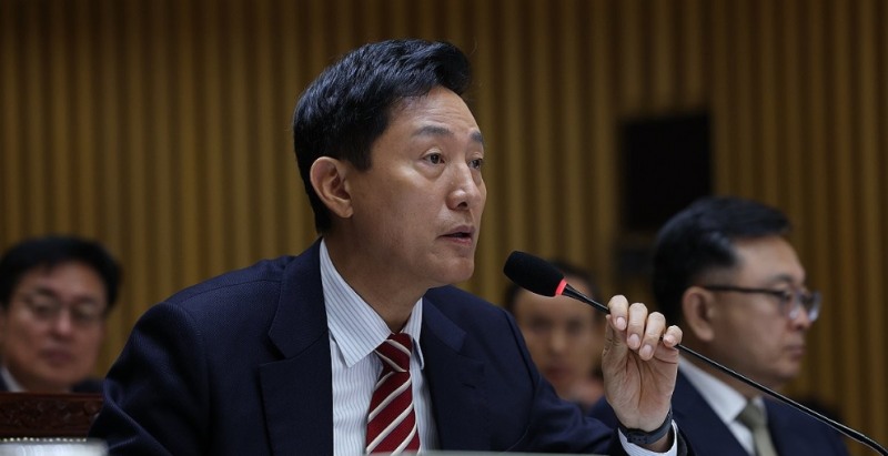 질의 답하는 오세훈 서울시장(사진=연합뉴스)