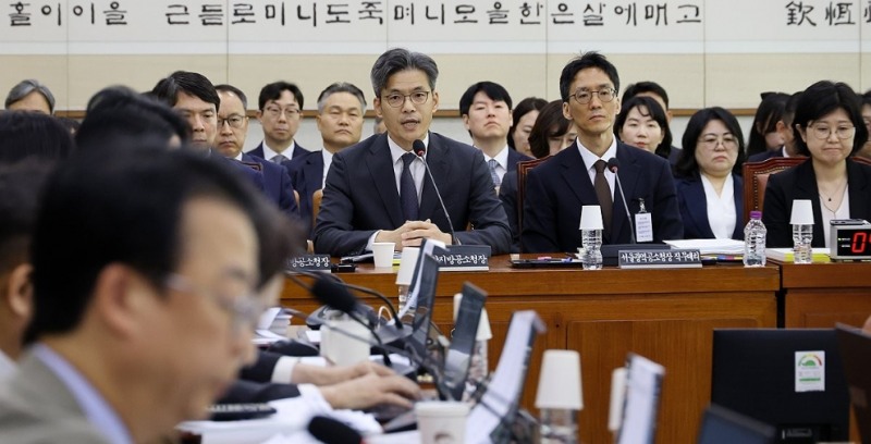국회 법제사법위원회에서 열린 서울광역공소청(옛 서울고검) 국정감사(사진=연합뉴스)