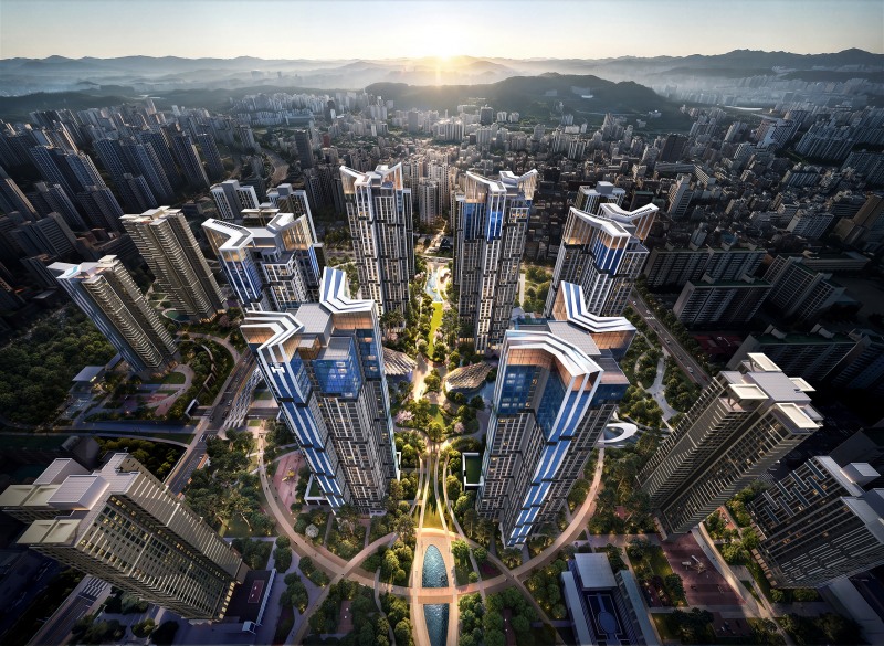 디에이치 목동 에세르 조감도.(사진=현대건설)