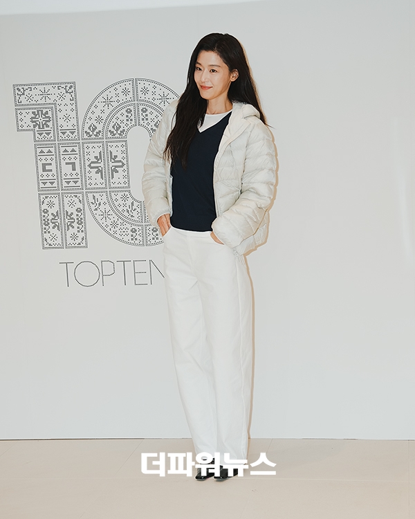 전지현, 포토월 행사