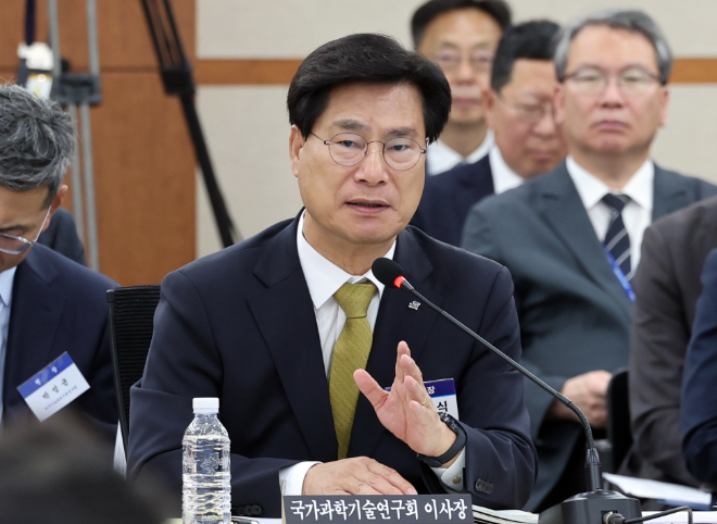 국가과학기술연구회(NST) 김영식 이사장. 사진=연합뉴스