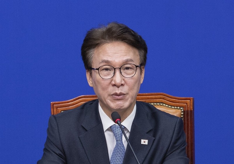 발언하는 김민석 대표(사진=연합뉴스)