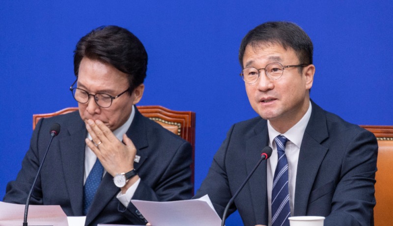 '조희대 국정조사' 관련 발언하는 한병도 원내대표(사진=연합뉴스)