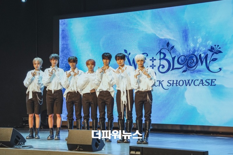 엔탑, 미니앨범 ‘WE:BLOOM’ 발매 쇼케이스