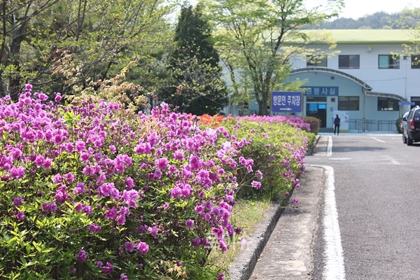 진주교도소민원봉사실입구.(사진제공=진주교도소)