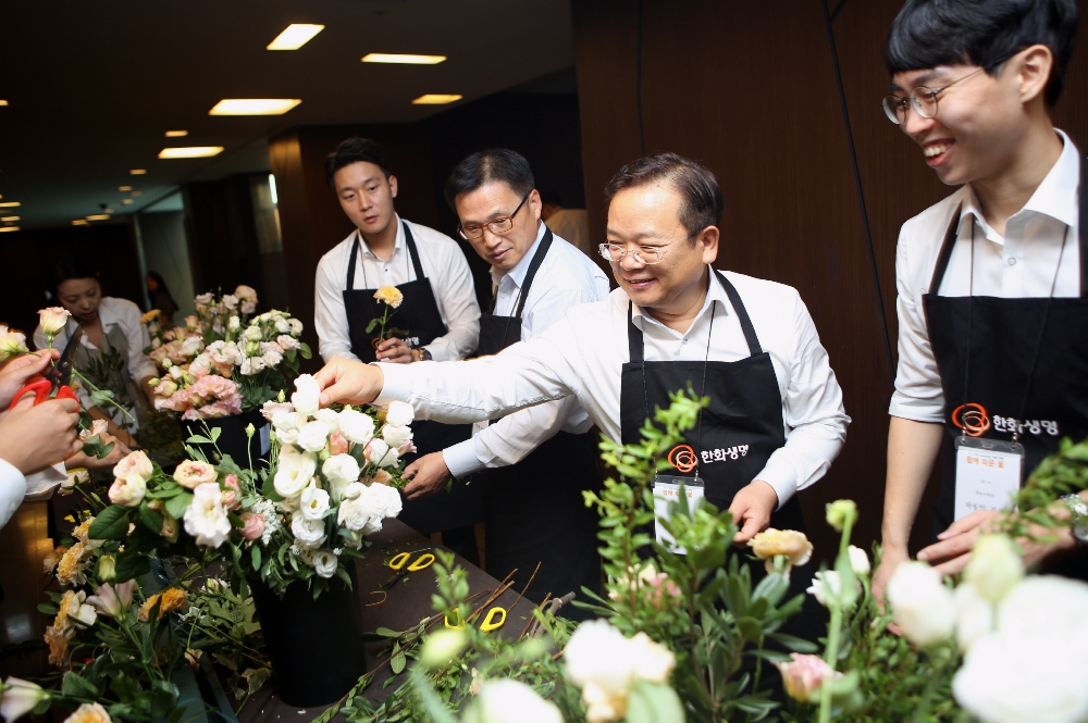 한화생명, 중국교포 FP 2쌍의 웨딩플래너로 나서