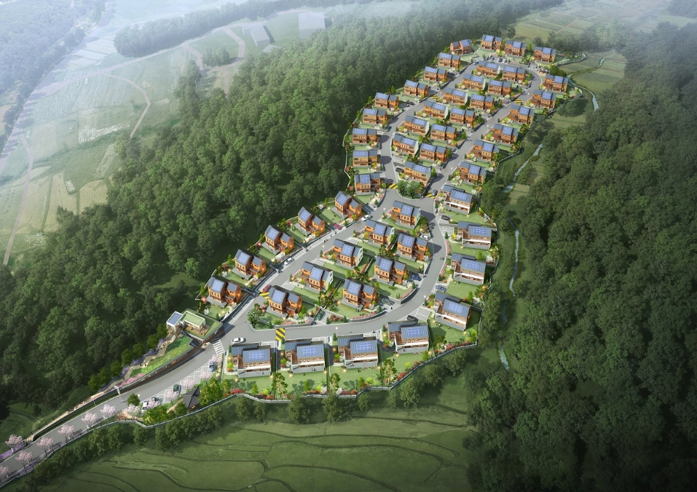 천연가스타운 조감도.(사진=한국가스공사)