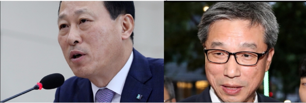 (좌)김도진 IBK기업은행장. (우)허인 국민은행장 내정자