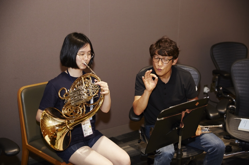 삼성화재, 2018 '뽀꼬 아 뽀꼬' 장애청소년 음악캠프 열어