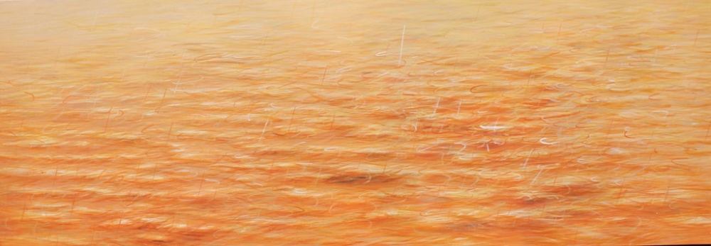 사진=서시환 작가, 빗물-튀튀튀(2018)