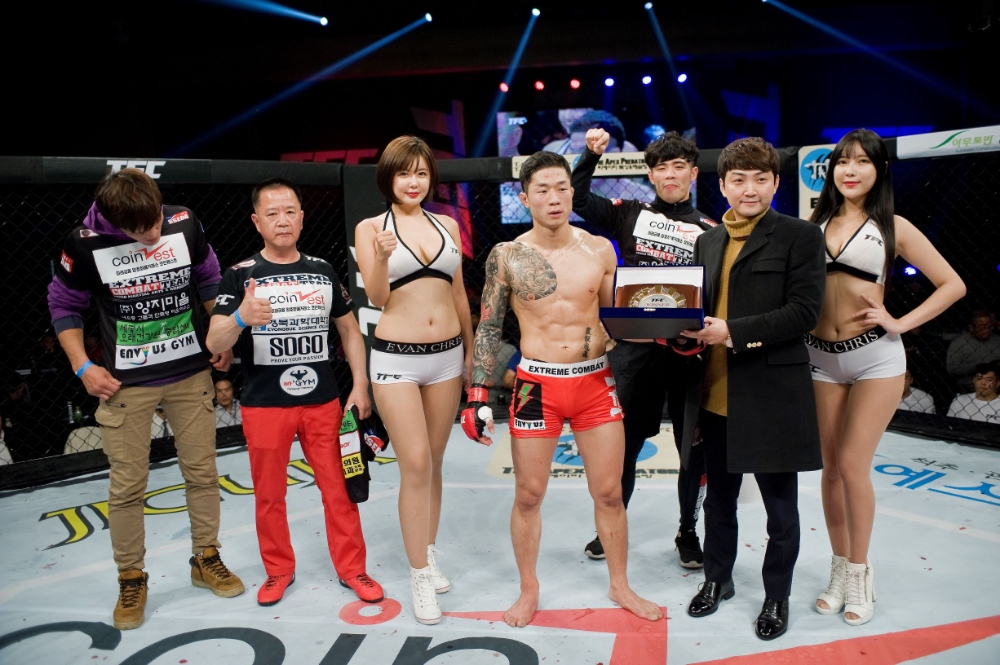 코인제스트, 종합격투기 대회 ‘TFC 19’의 메인 후원사로 참여