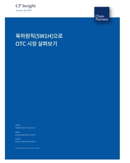 체인파트너스 리서치센터, 장외거래(OTC) 보고서 발행