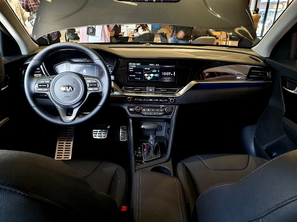 더 뉴 니로 실내.(사진=최영록 기자)