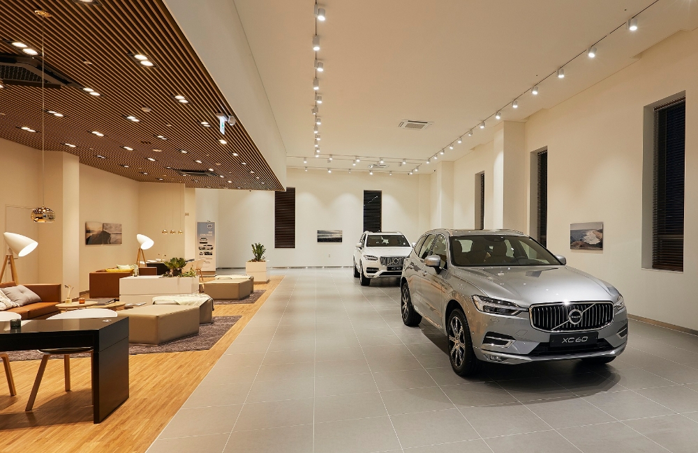 수원 전시장 1층.(사진=볼보자동차코리아)