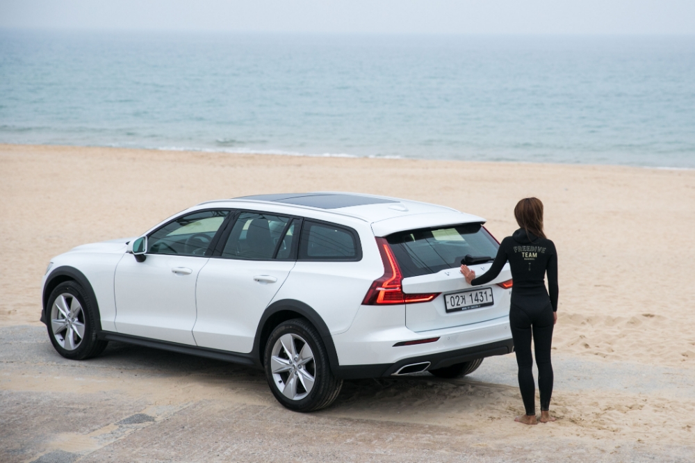 김혜민 프리다이버.(사진=볼보자동차코리아)