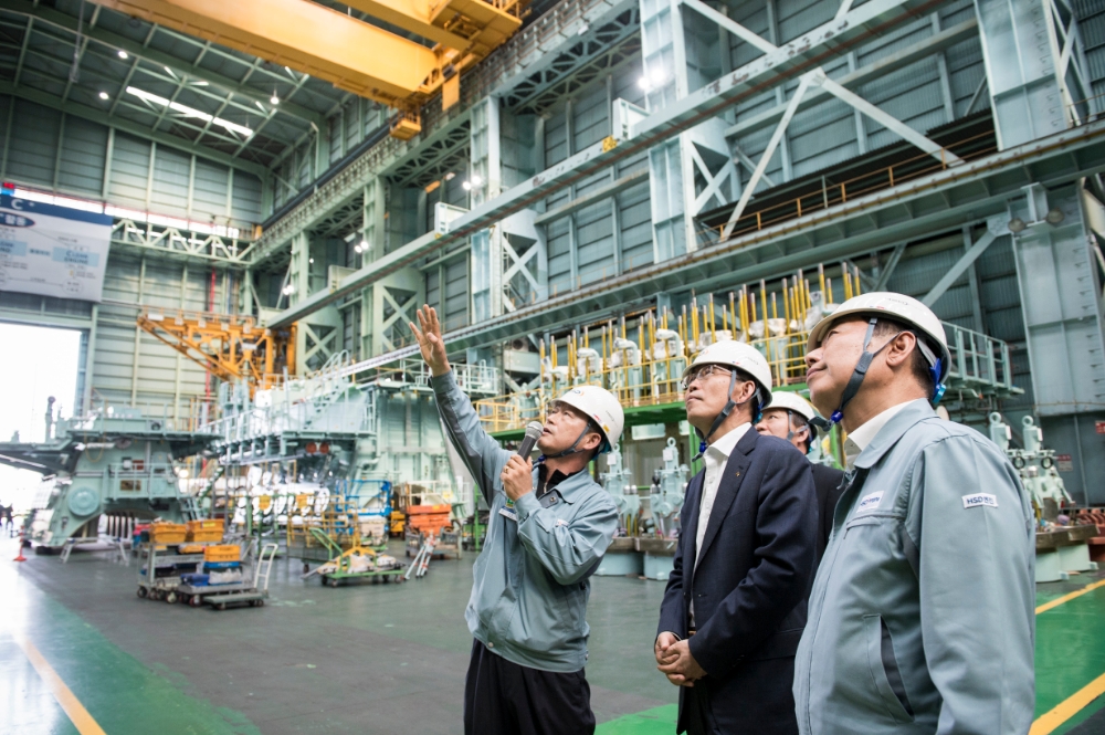 수은 은성수 행장, 지역경제 해법찾아 창원 산업현장 방문