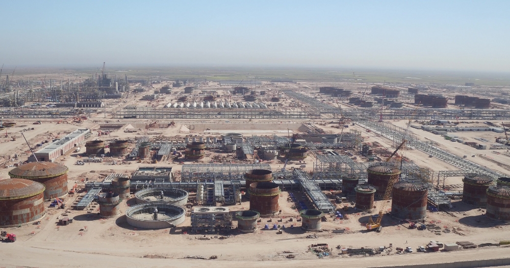 이라크 해수공급시설공사 현장.(사진=현대건설)