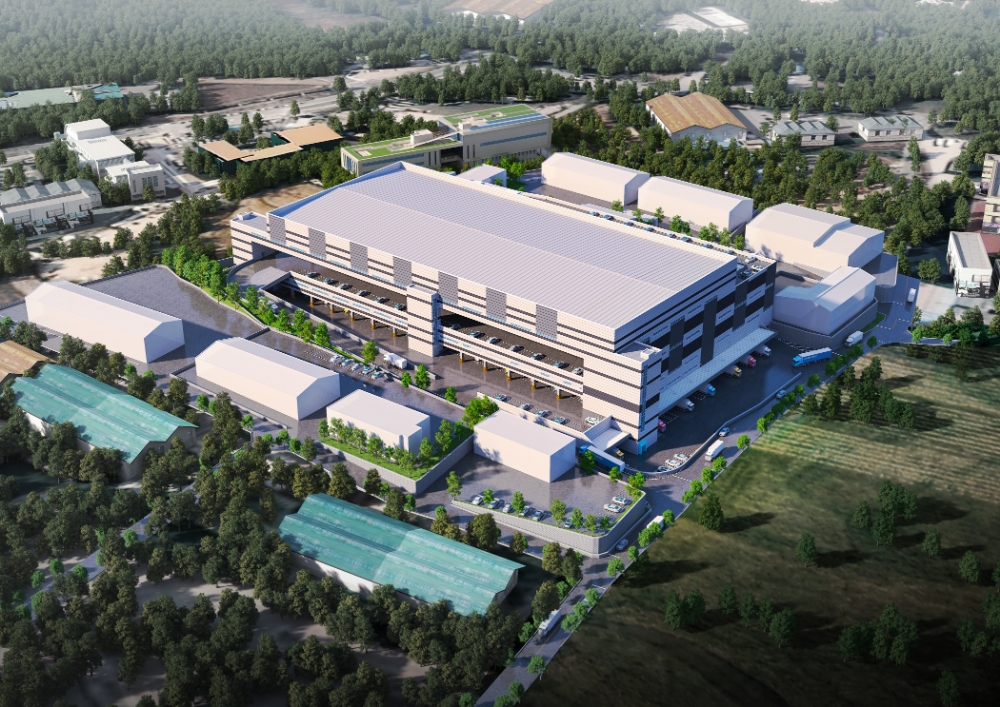 용인 남사면 북리 물류센터 조감도.(이미지=포스코건설)