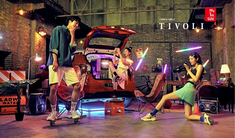TIVOLI Like This 이벤트 실시.(사진=쌍용자동차)