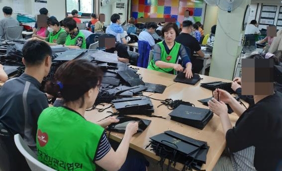 (사진=건협 어머니사랑 봉사단)