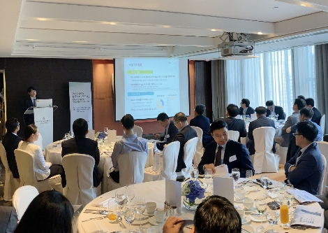 LEI 로드쇼 현장 모습. 사진=한국예탁결제원