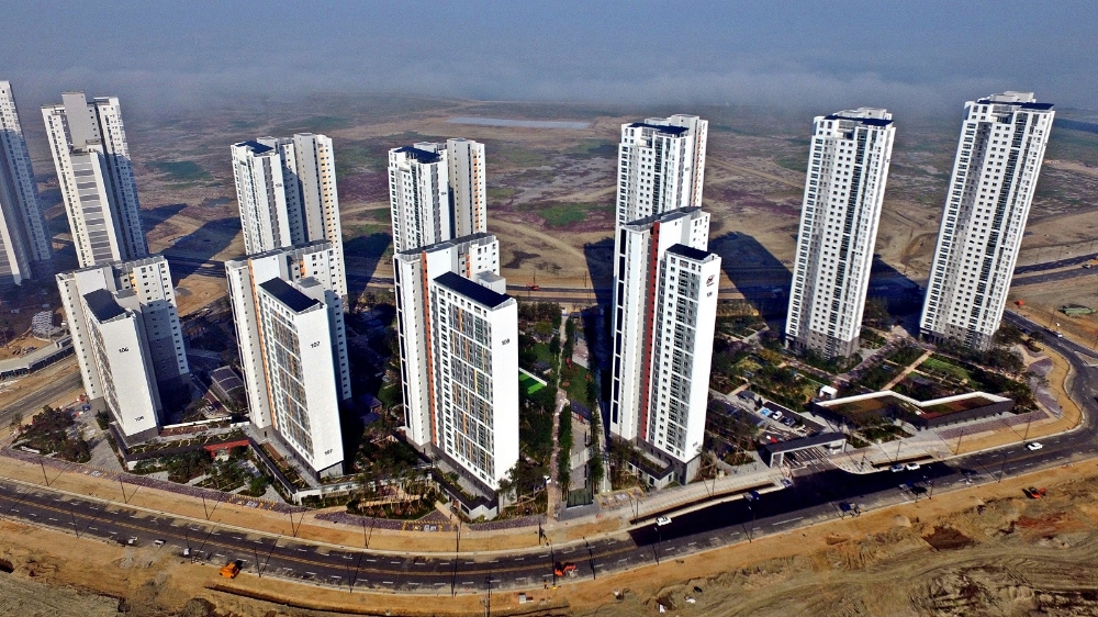 힐스테이트 레이크 송도 전경.(사진=현대건설)