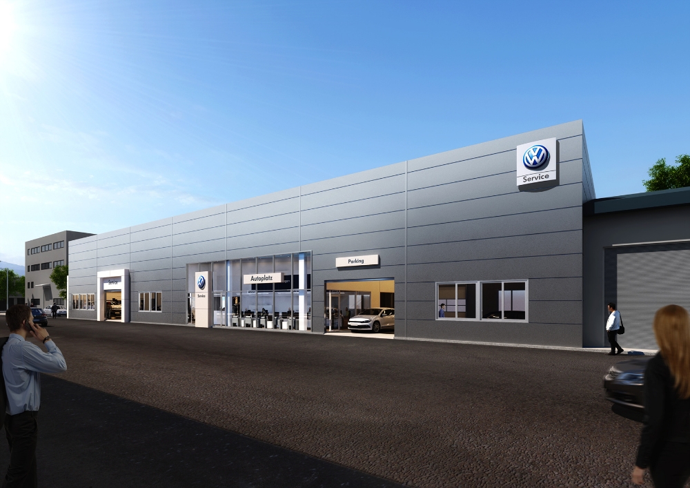 안양 서비스센터 조감도.(사진=폭스바겐 코리아)