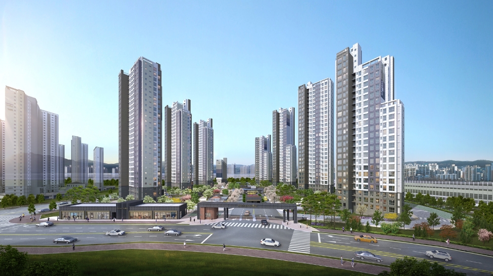 신진주역세권 프리미어 웰가 투시도.