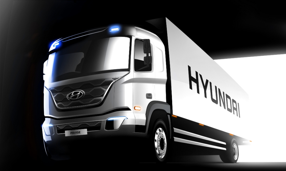 현대차 준대형 트럭 파비스 렌더링 이미지.(사진=현대자동차)