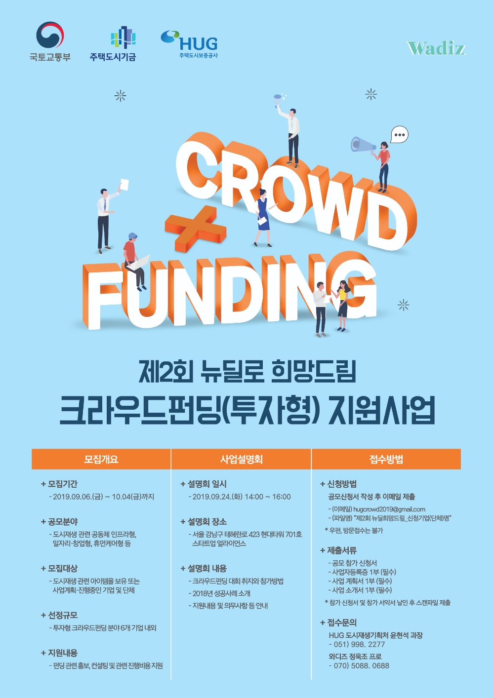 HUG, 크라우드펀딩 통해 도시재생 스타트업 기업 지원