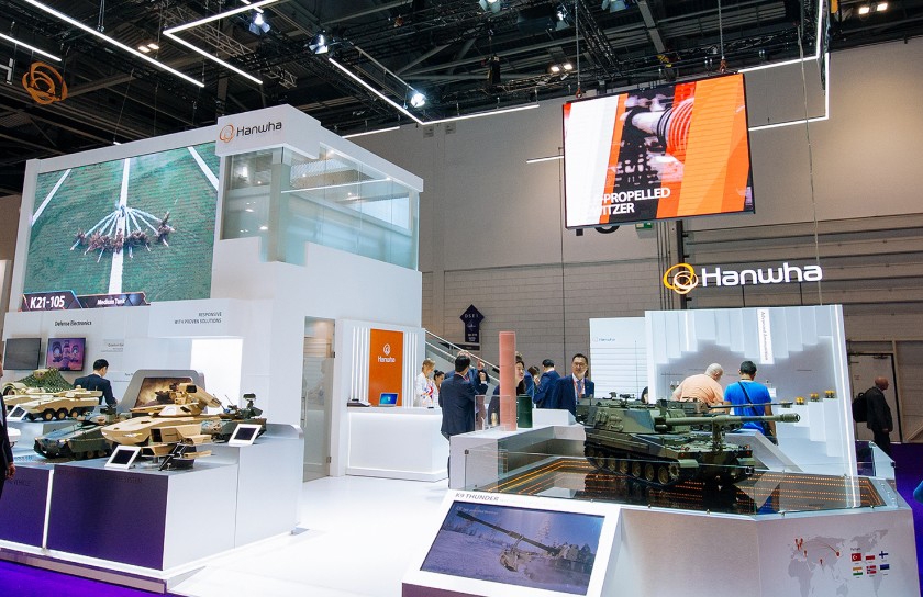 한화 방산계열사, 영국 방산 전시회(DSEI 2019) 참가