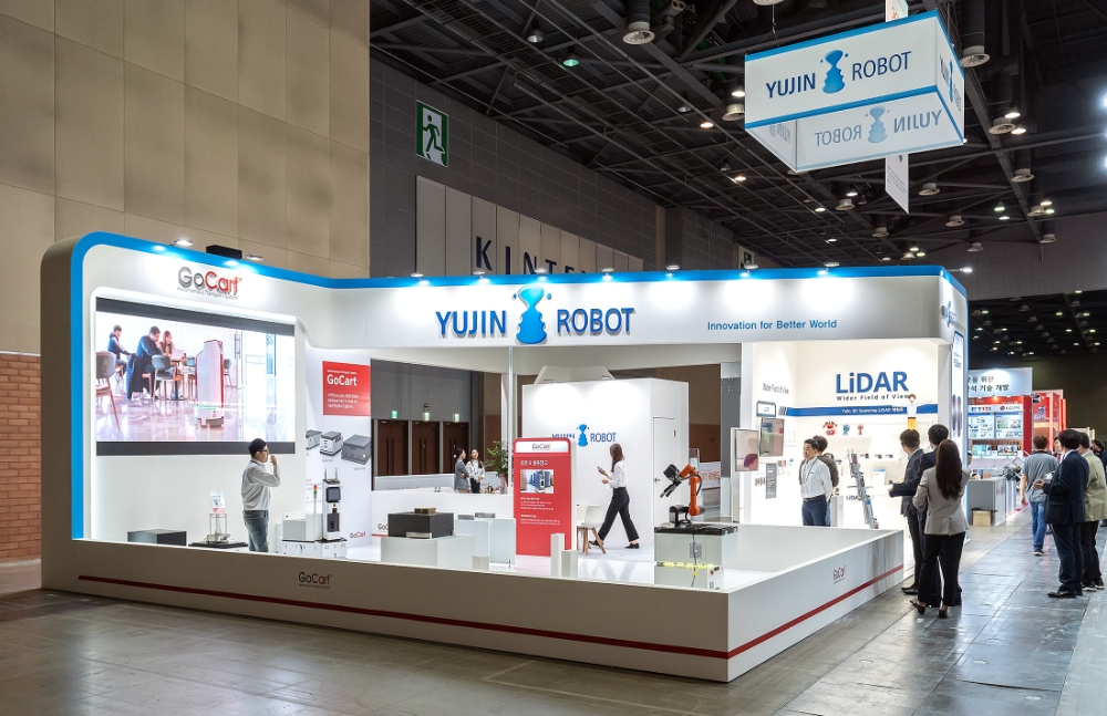 유진로봇, 2019 로보월드 참가… 고카트60 첫 선, 3D 라이다 시연