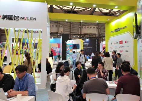 콘진원은 지난 16일부터 18일까지 중국 상하이에서 열린 '2019 차이나 라이선싱 엑스포'에서 한국공동관을 운영했다. 사진=콘진원