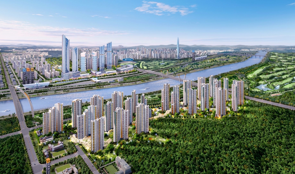 검암역 로열파크씨티 푸르지오 조감도.