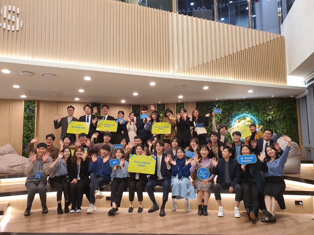 H-소셜 크리에이터 단체사진.(사진=현대자동차)