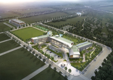 한국전력의 나주혁신산단 에너지신기술연구소 조감도. 사진=한전