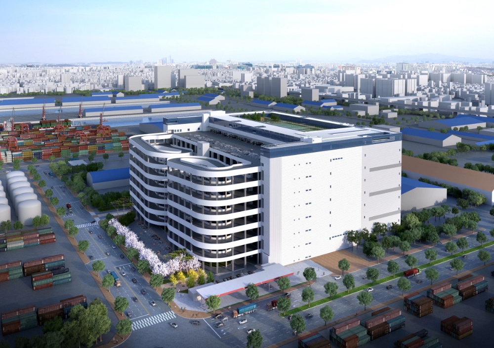 항동 물류센터 조감도.(사진=삼호)