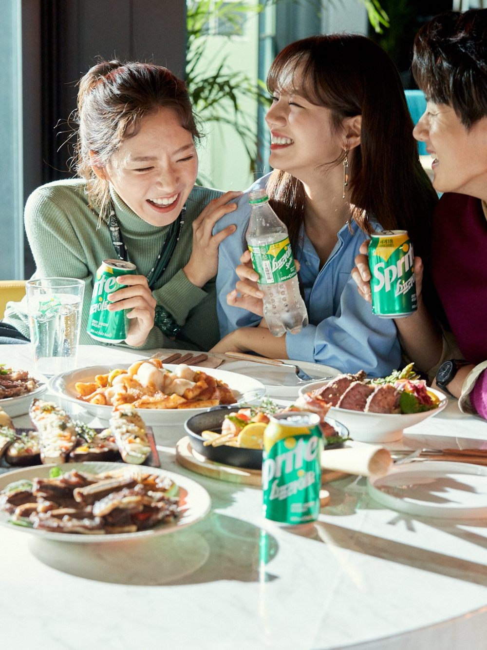 스프라이트, 맛있는 미소가 매력적인 혜리와 함께 한 광고 현장 공개