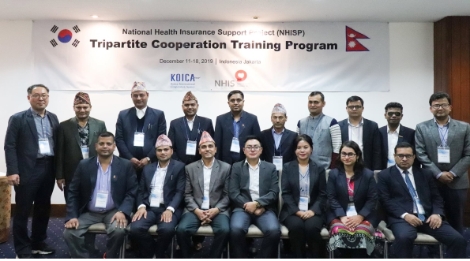국민건강보험공단은 지난 10일부터 19일까지 총 열흘간 인도네시아 자카르타에서 네팔 의료보험 유관부처 고위 공직자들을 대상으로 의료보험 정책역량 강화를 위한 제3국연수를 실시했다. 사진=건보공단
