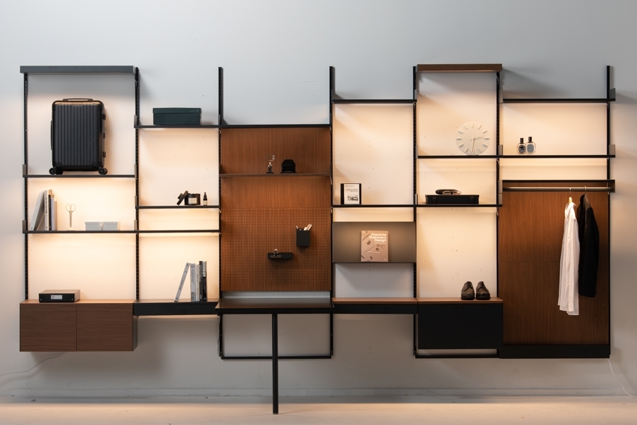 동국제강과 레어로우가 협업하여 론칭한 신제품 시스템 금속가구 ‘SYSTEM000’.(사진=동국제강)