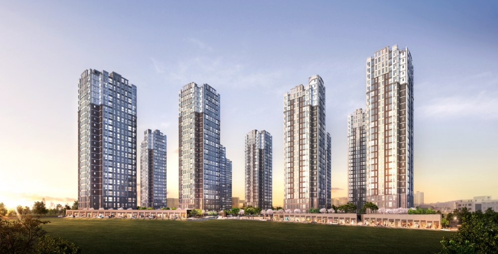 검단파라곤 센트럴파크 투시도.(사진=동양건설산업)