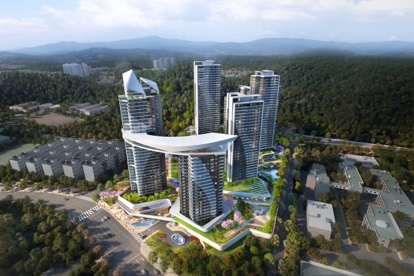 수성지구2차 우방타운 조감도.(사진=HDC현대산업개발)