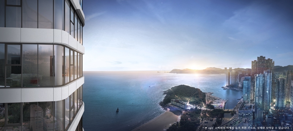 빌리브 패러그라프 해운대 바다조망 이미지