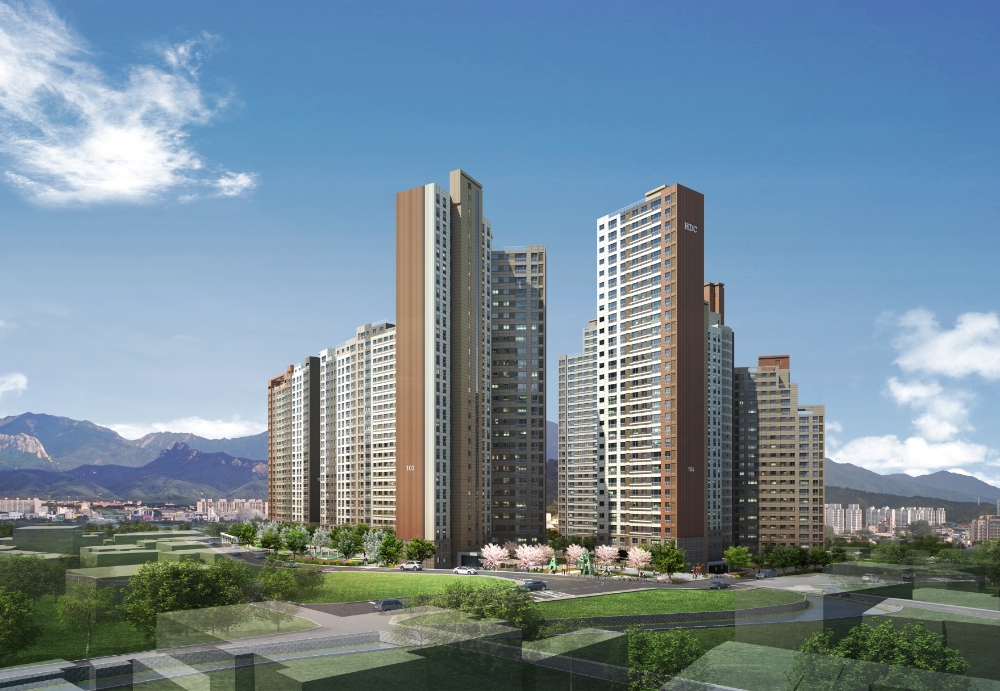 속초 2차 아이파크 투시도.(사진=HDC현대산업개발)